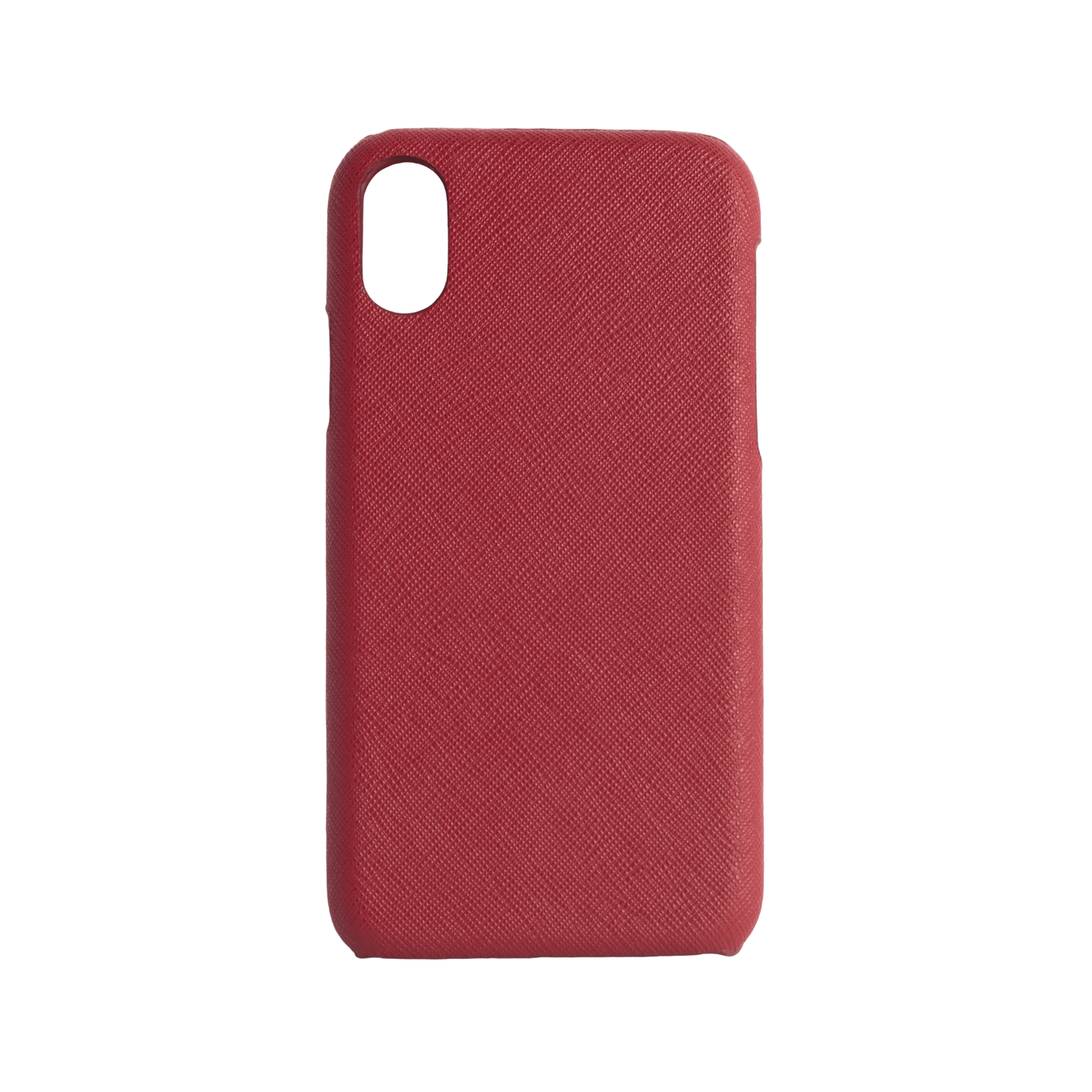 iPhone X/XS Case Maroon - Personal Press